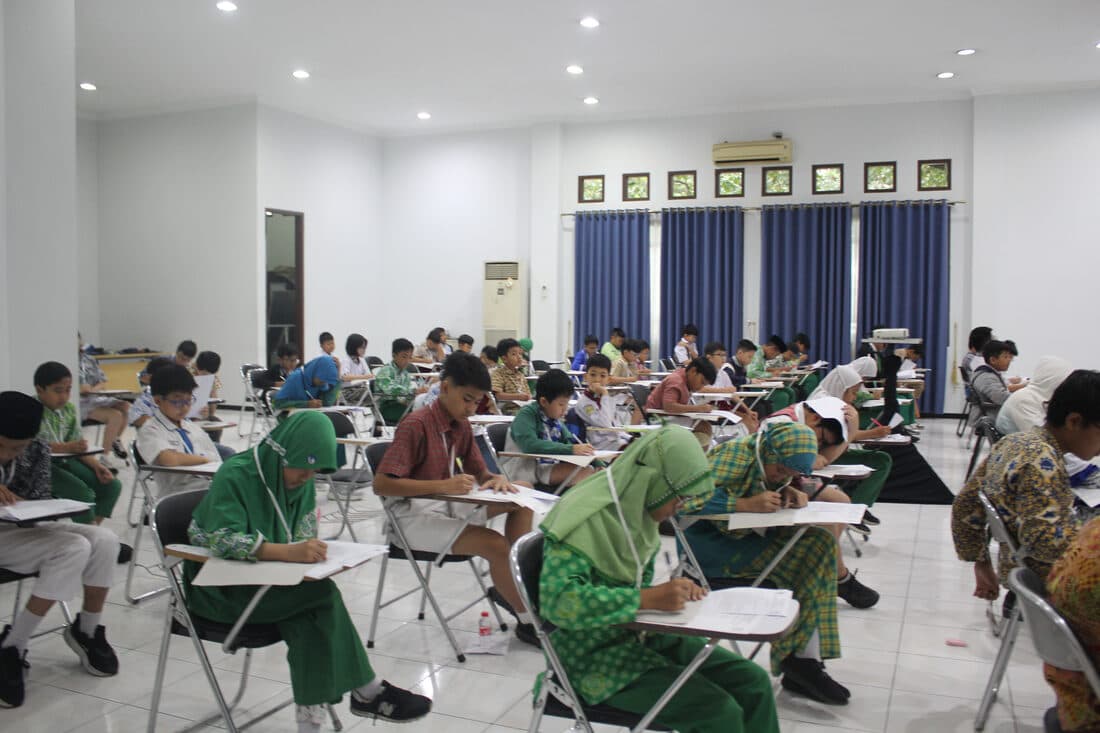 Suasana kompetisi jenjang SD